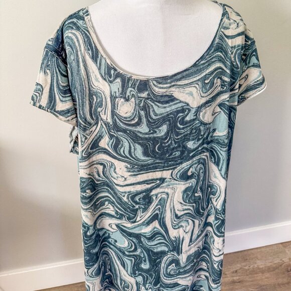 Adore Me Marble Lounge Dress - Picture 7 of 12